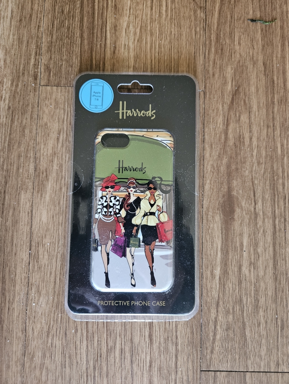 Harrods Black Phone Case For Apple 7/8
